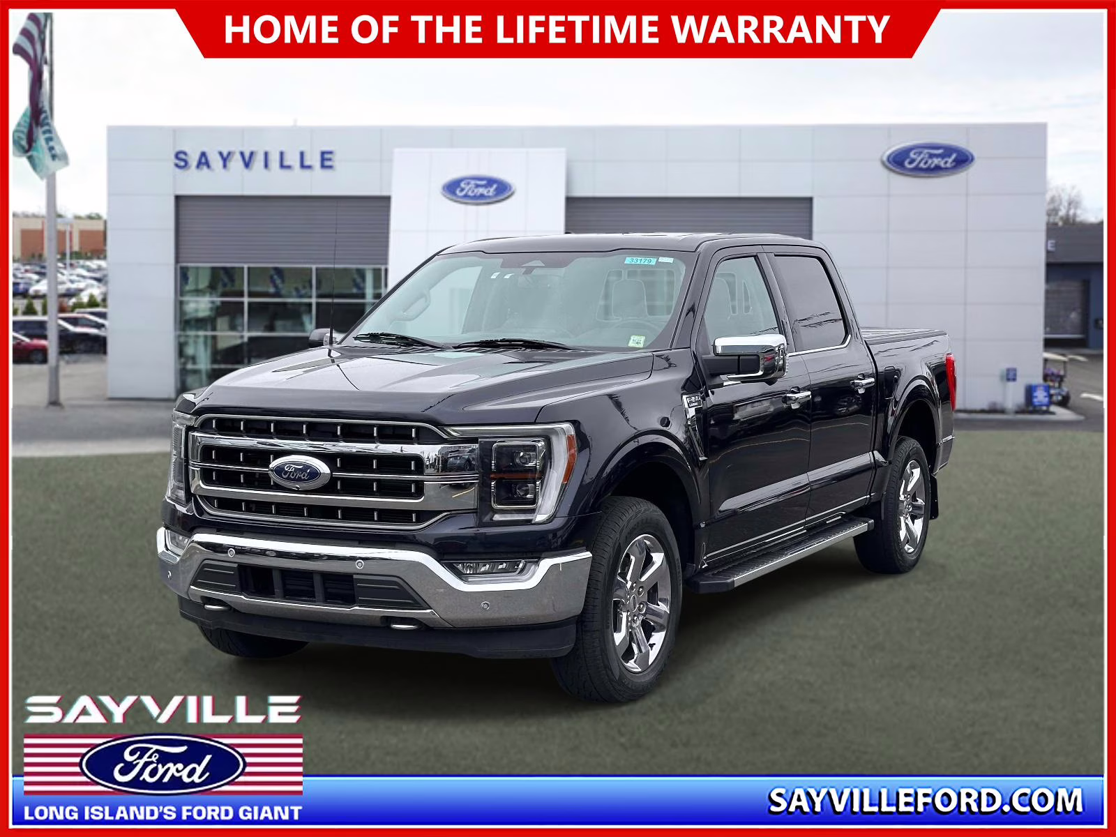 2023 Antimatter Blue Metallic Ford F-150 LARIAT 4WD SuperCrew 5.5' Box 4X4 Truck