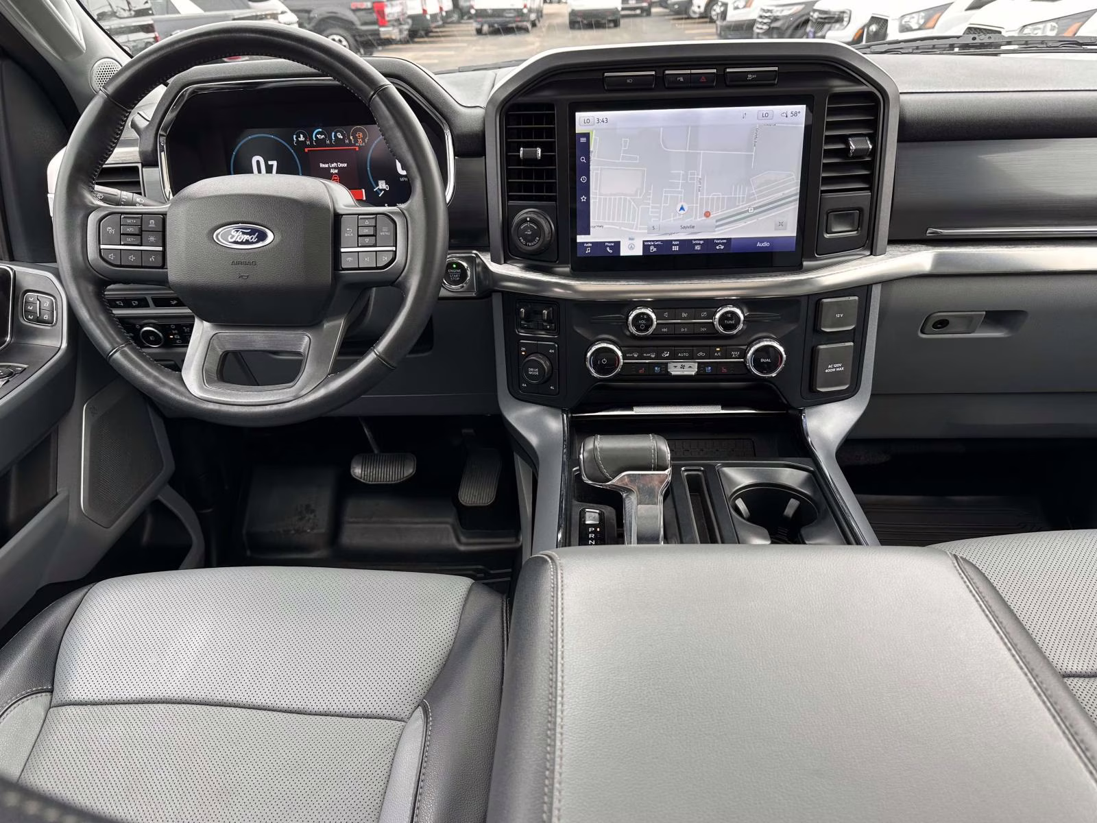 2023 Antimatter Blue Metallic Ford F-150 LARIAT 4WD SuperCrew 5.5' Box 4X4 Truck