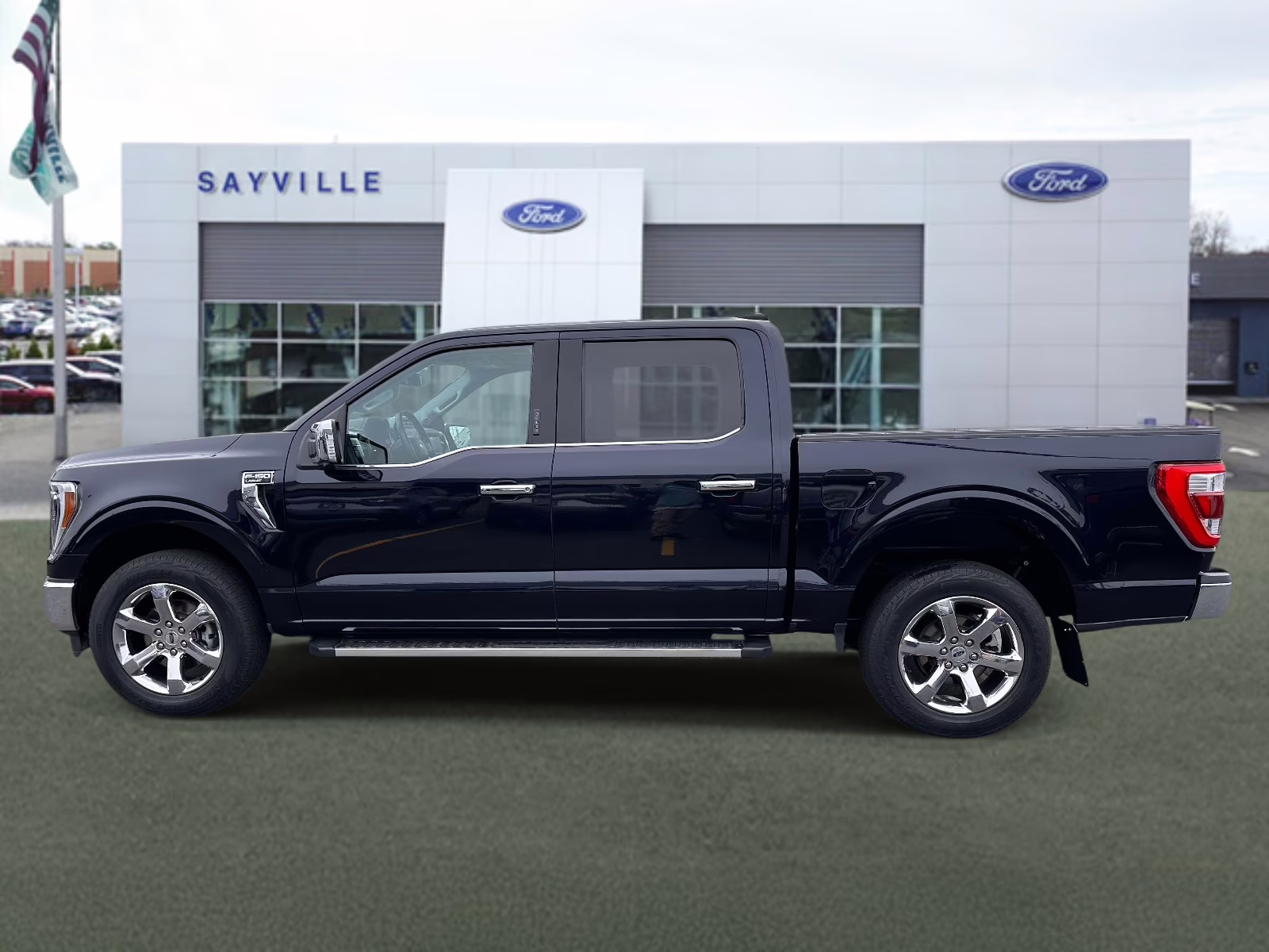 2023 Antimatter Blue Metallic Ford F-150 LARIAT 4WD SuperCrew 5.5' Box 4X4 Truck