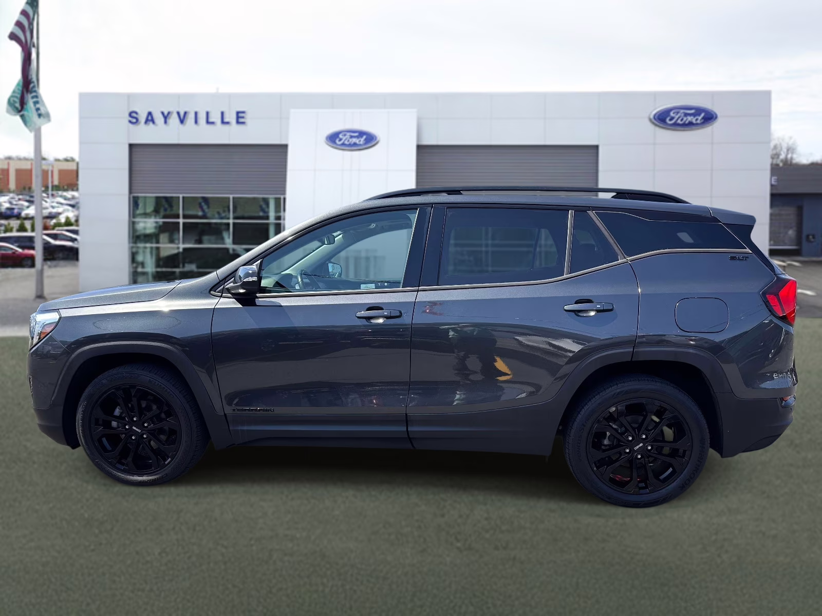 2019 Graphite Gray Metallic GMC Terrain AWD 4dr SLT AWD SUV