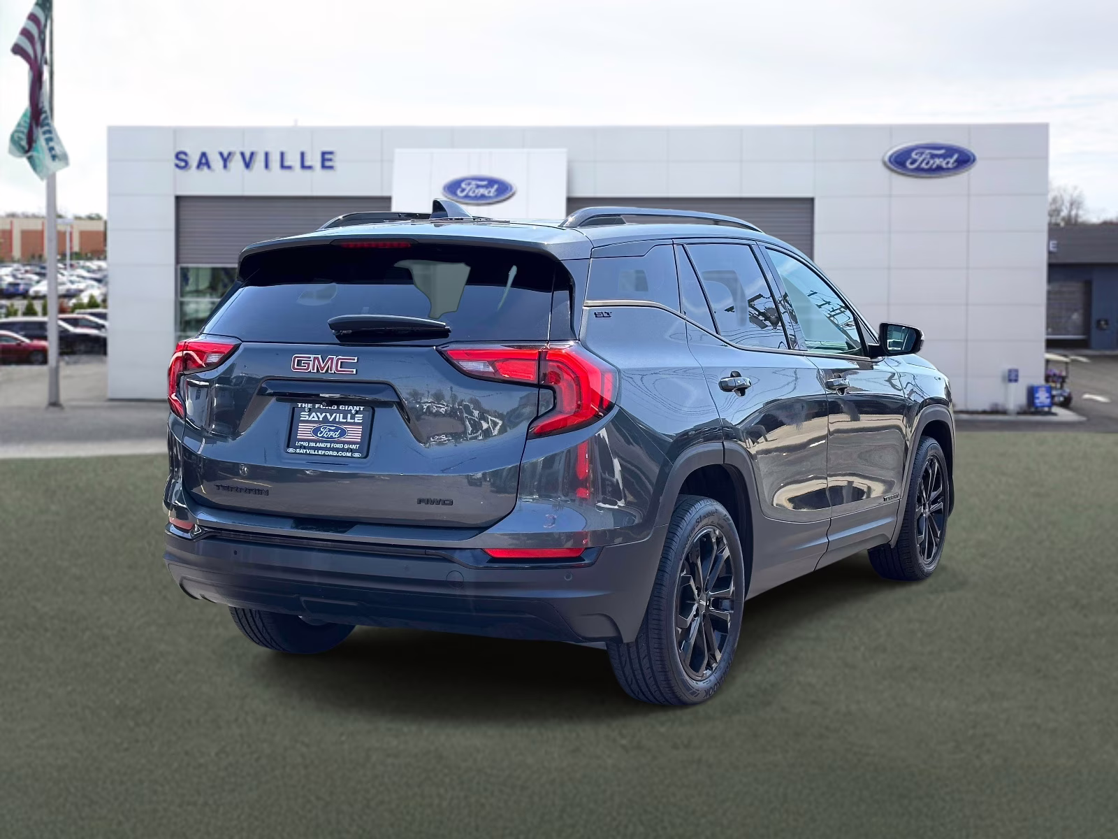 2019 Graphite Gray Metallic GMC Terrain AWD 4dr SLT AWD SUV