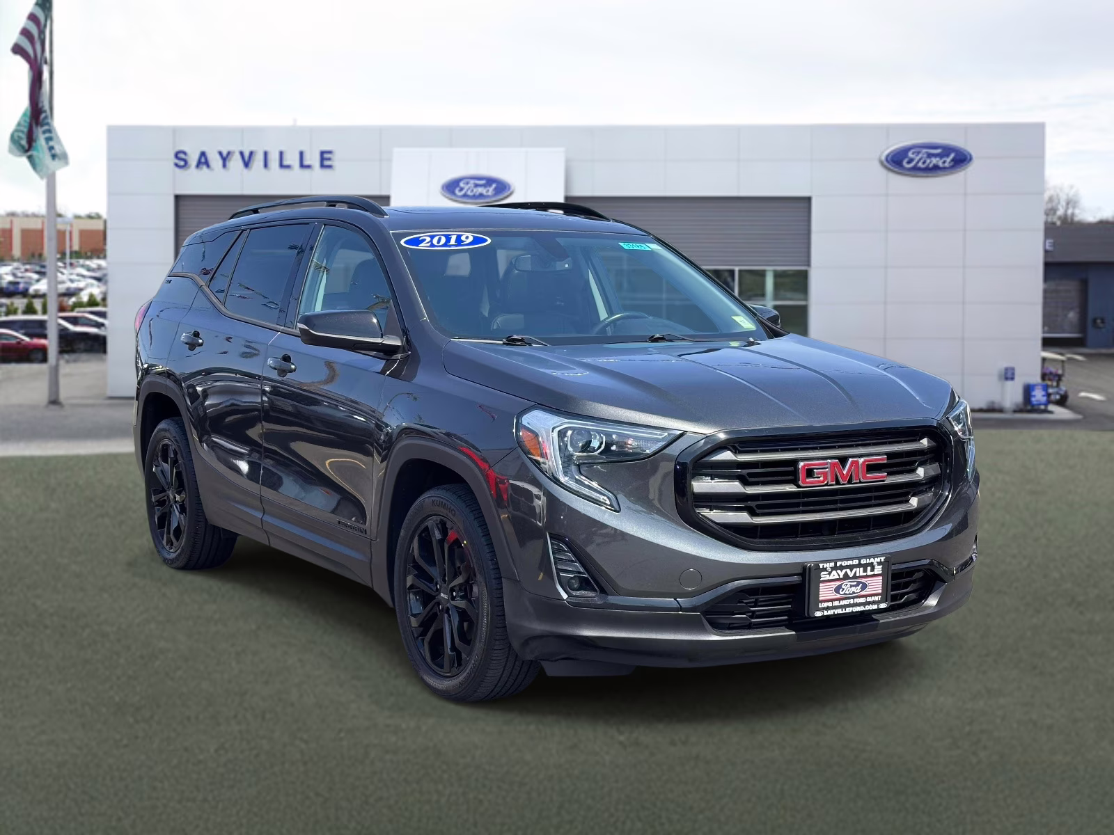 2019 Graphite Gray Metallic GMC Terrain AWD 4dr SLT AWD SUV