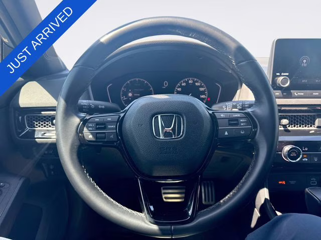 2024 Morning Mist Metallic Honda Civic Sport FWD Hatchback