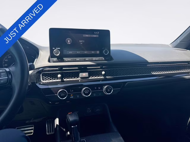 2024 Morning Mist Metallic Honda Civic Sport FWD Hatchback