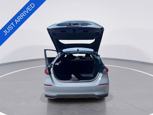 2024 Morning Mist Metallic Honda Civic Sport FWD Hatchback