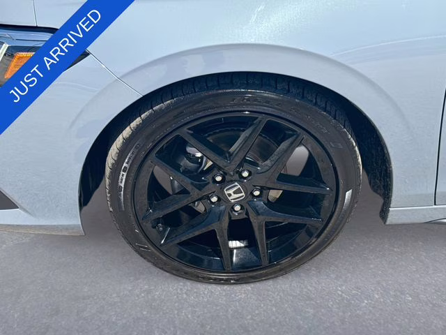 2024 Morning Mist Metallic Honda Civic Sport FWD Hatchback