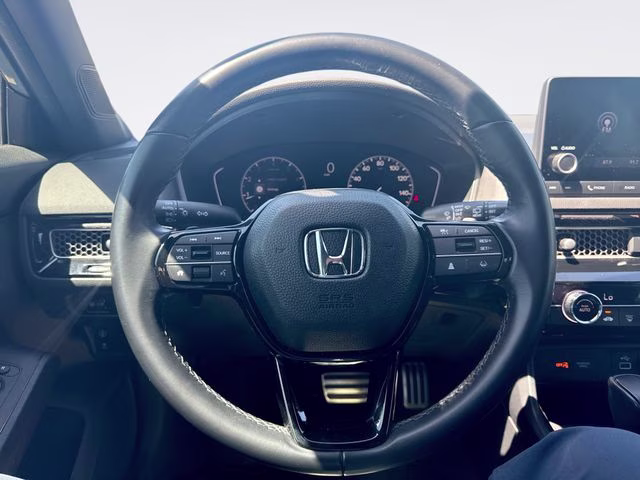 2024 Morning Mist Metallic Honda Civic Sport FWD Hatchback