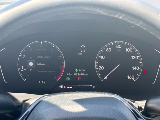 2024 Morning Mist Metallic Honda Civic Sport FWD Hatchback