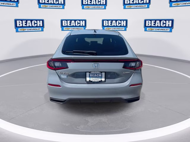 2024 Morning Mist Metallic Honda Civic Sport FWD Hatchback
