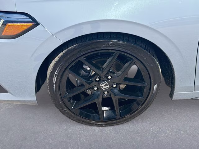 2024 Morning Mist Metallic Honda Civic Sport FWD Hatchback
