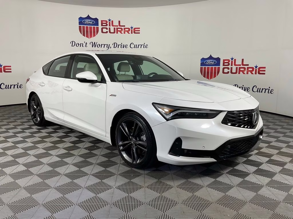 2025 White Acura Integra A-Spec Tech Package FWD Hatchback