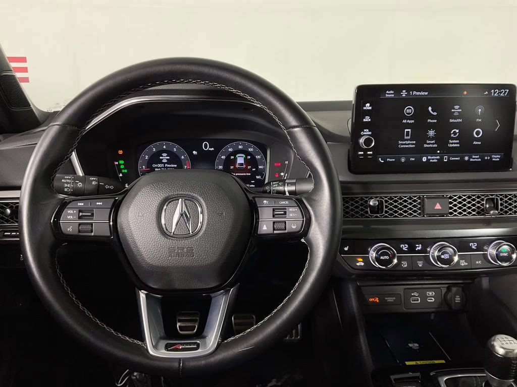 2025 White Acura Integra A-Spec Tech Package FWD Hatchback