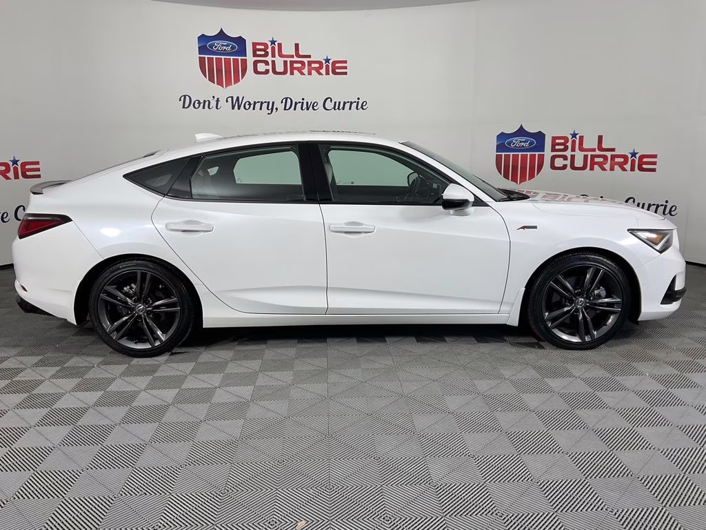 2025 White Acura Integra A-Spec Tech Package FWD Hatchback