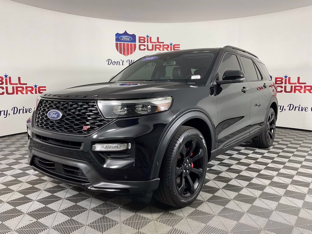 2020 Black Metallic Ford Explorer ST 4X4 SUV