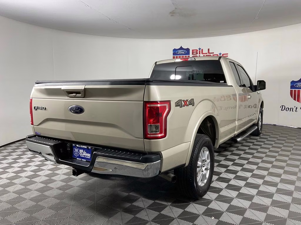 2017 White Gold Ford F-150 Lariat 4X4 Truck