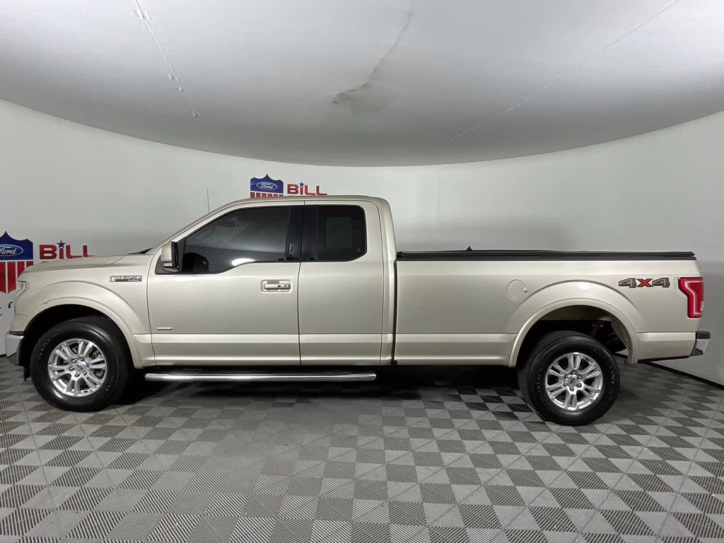 2017 White Gold Ford F-150 Lariat 4X4 Truck