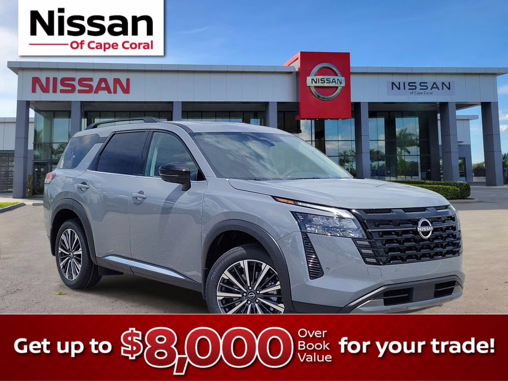 2026 Boulder Gray Nissan Pathfinder Platinum FWD SUV