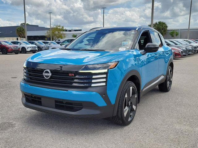 2025 Blue Metallic Nissan Kicks SR FWD SUV