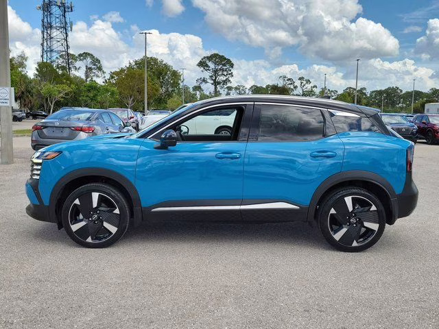 2025 Blue Metallic Nissan Kicks SR FWD SUV