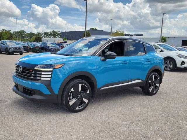 2025 Blue Metallic Nissan Kicks SR FWD SUV