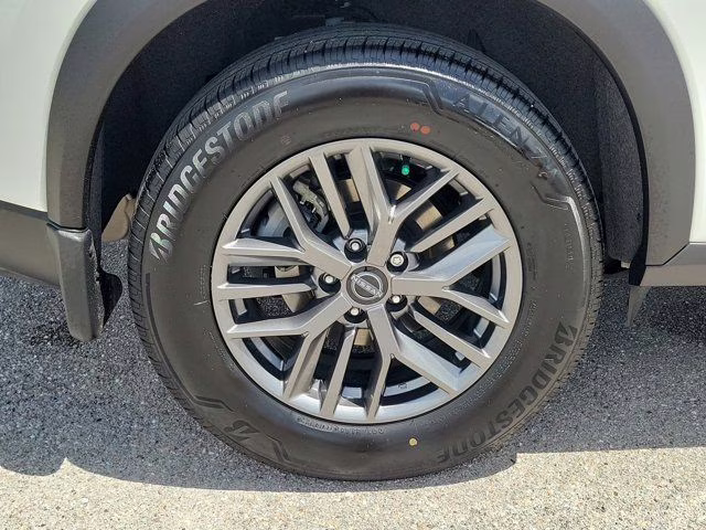 2023 Glacier White Nissan Rogue S FWD SUV