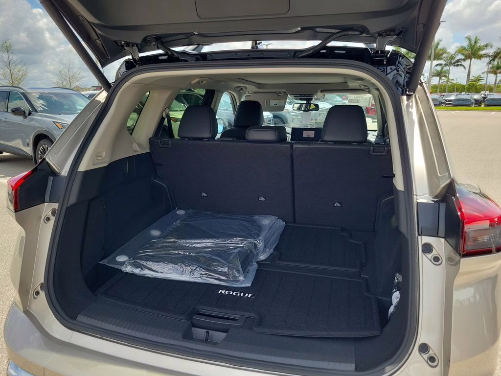 2026 Champagne Silver/Black Nissan Rogue Platinum AWD SUV