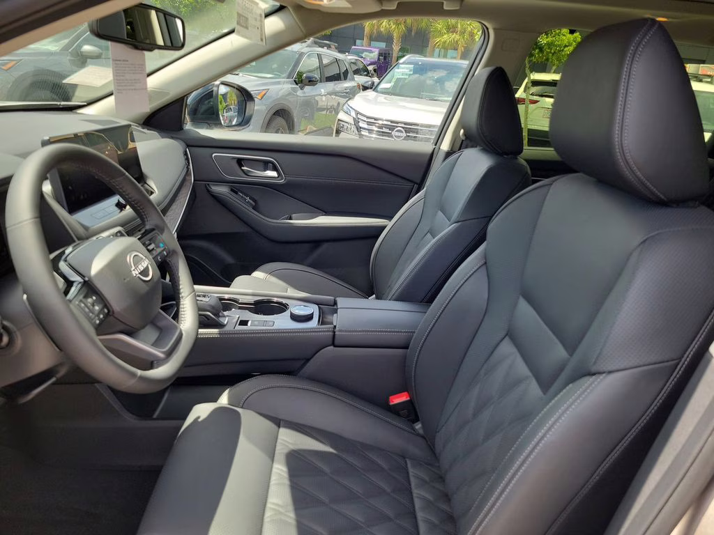 2026 Champagne Silver/Black Nissan Rogue Platinum AWD SUV