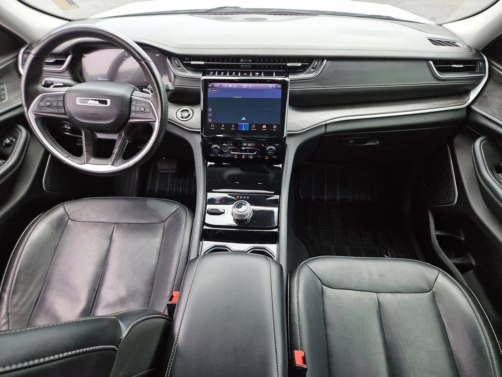 2021 Bright White Clearcoat Jeep Grand Cherokee L Limited 4X4 SUV