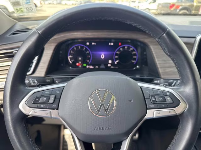 2024 Opal White Volkswagen Atlas 2.0T SEL Premium R-Line AWD SUV