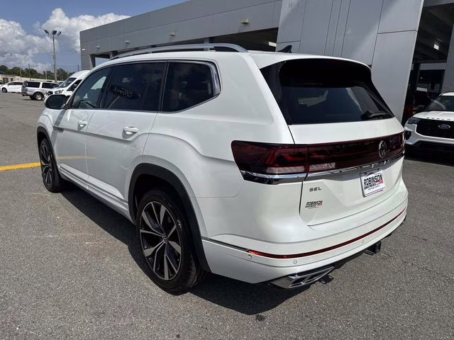 2024 Opal White Volkswagen Atlas 2.0T SEL Premium R-Line AWD SUV