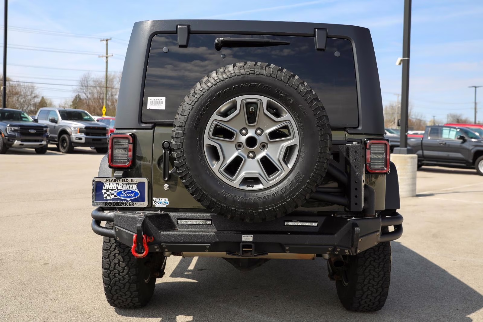 2015 Tank Clearcoat Jeep Wrangler Unlimited Sport 4X4 SUV