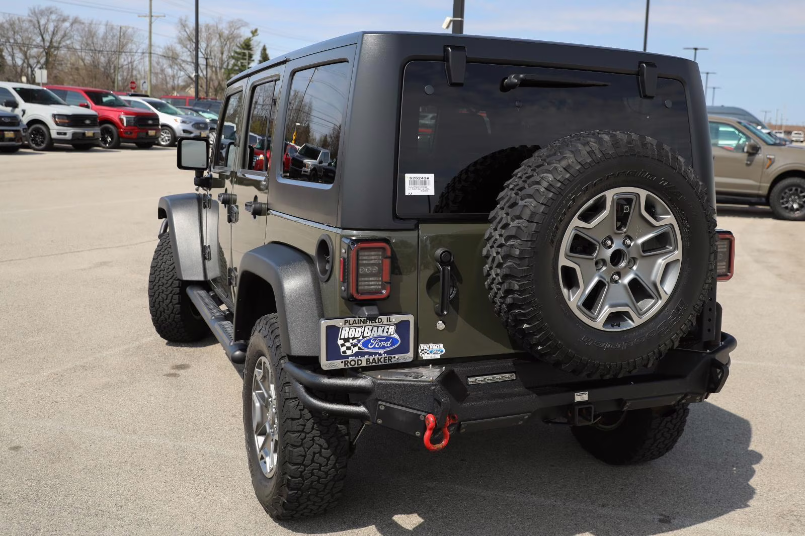 2015 Tank Clearcoat Jeep Wrangler Unlimited Sport 4X4 SUV