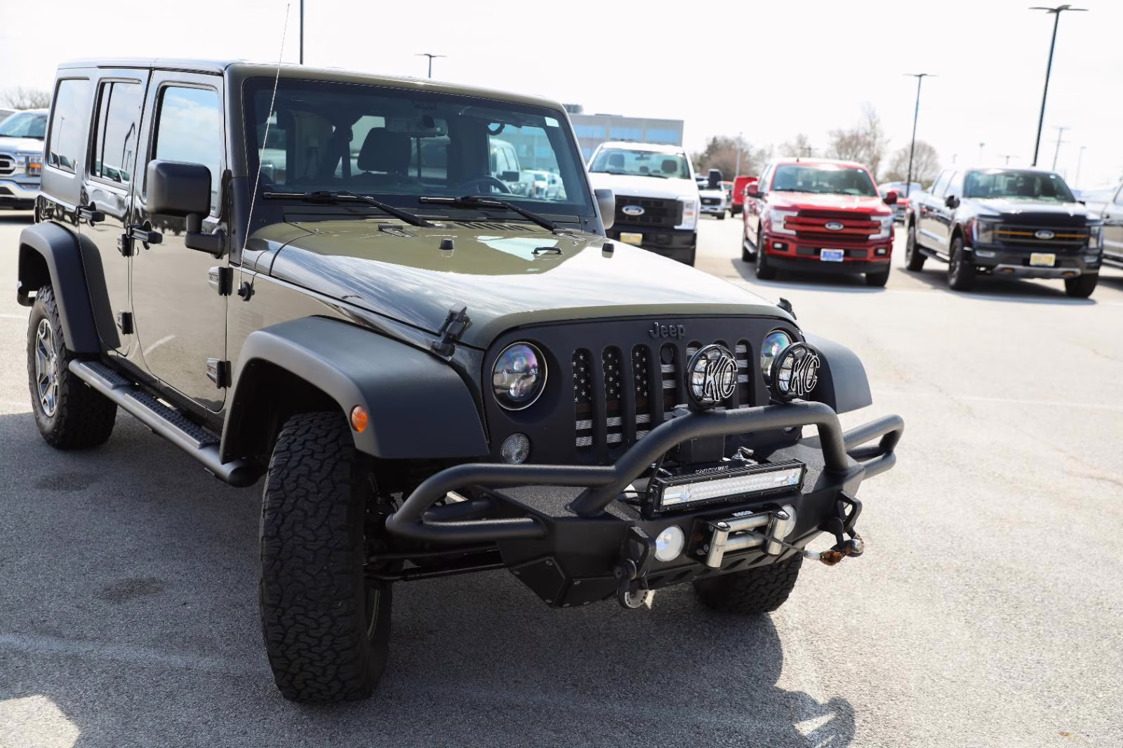 2015 Tank Clearcoat Jeep Wrangler Unlimited Sport 4X4 SUV