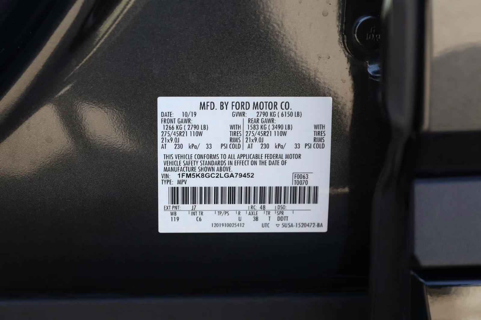 2020 Magnetic Ford Explorer ST 4X4 SUV