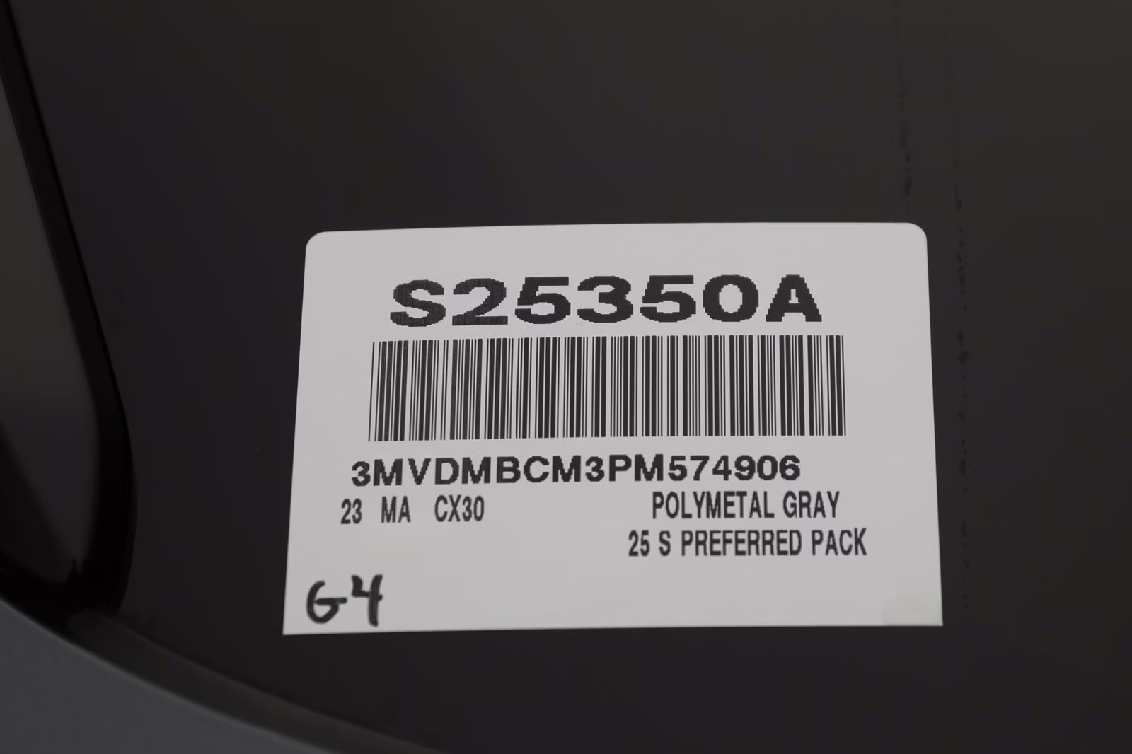 2023 Polymetal Gray Metallic Mazda CX-30 2.5 S Carbon Edition AWD SUV