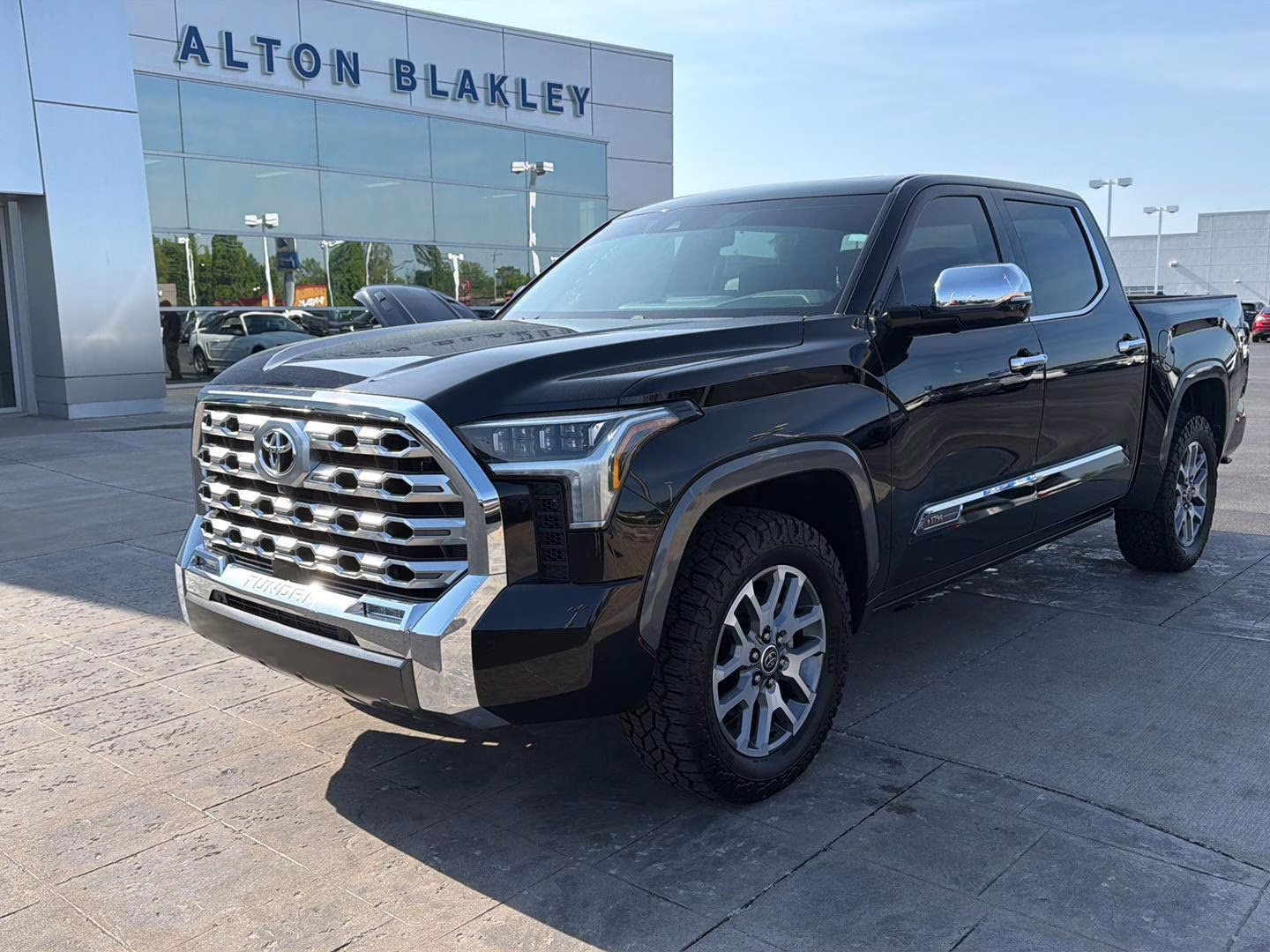 2023 Midnight Black Metallic Toyota Tundra 1794 Edition 4X4 Truck