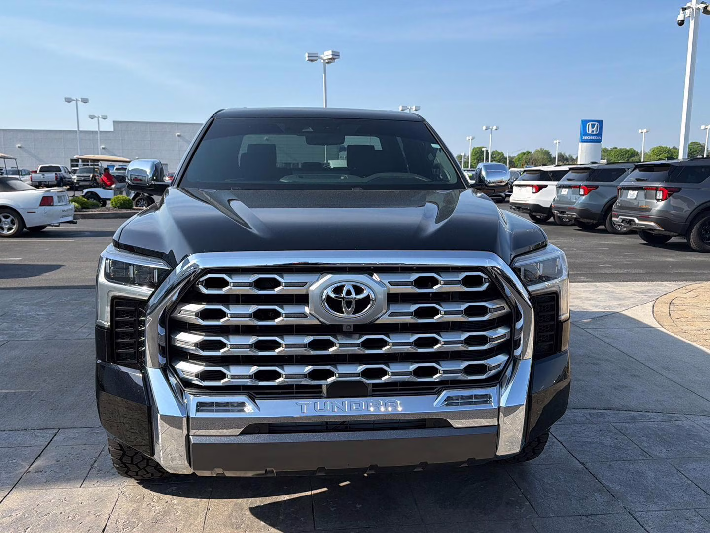 2023 Midnight Black Metallic Toyota Tundra 1794 Edition 4X4 Truck