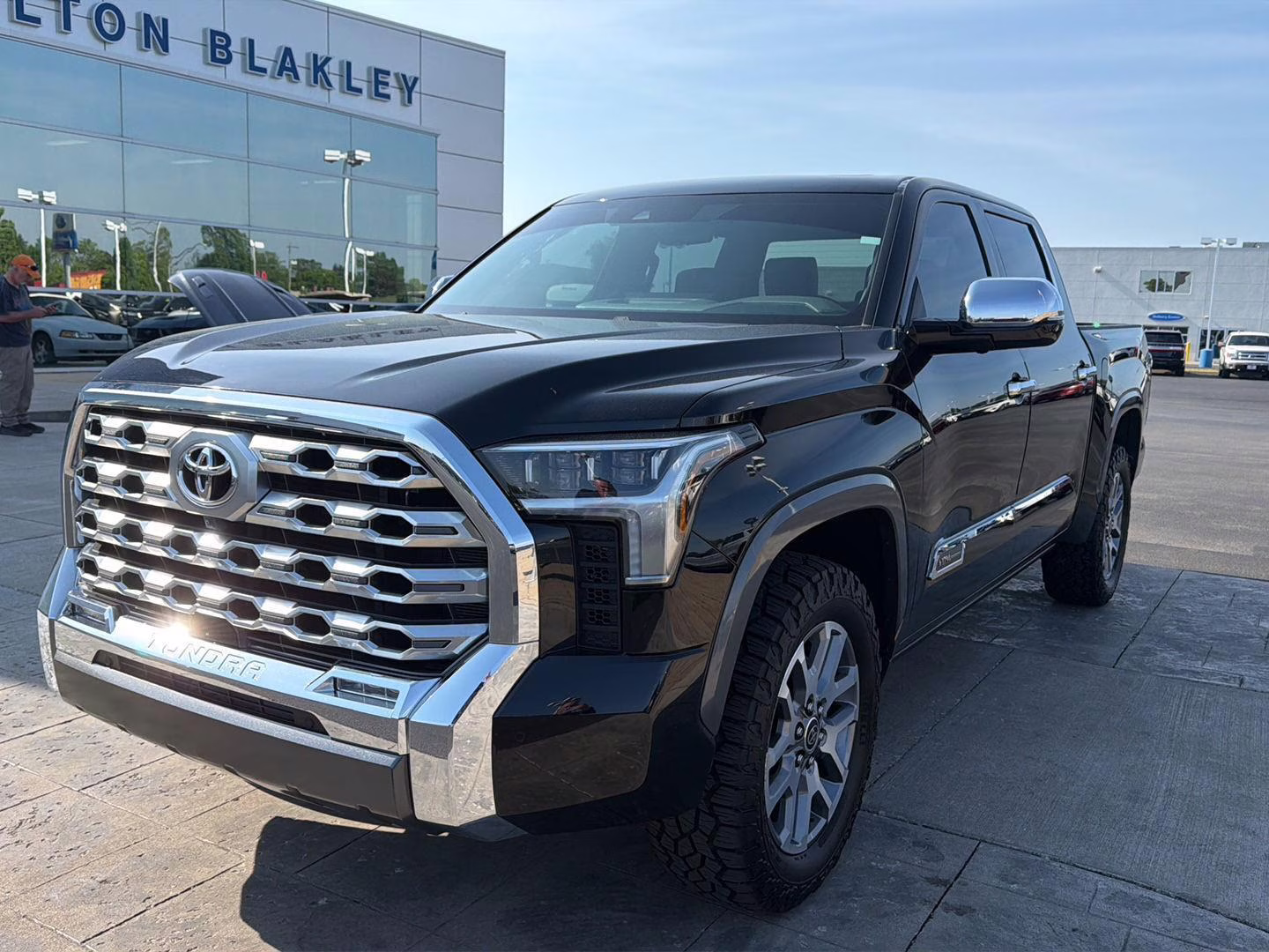2023 Midnight Black Metallic Toyota Tundra 1794 Edition 4X4 Truck