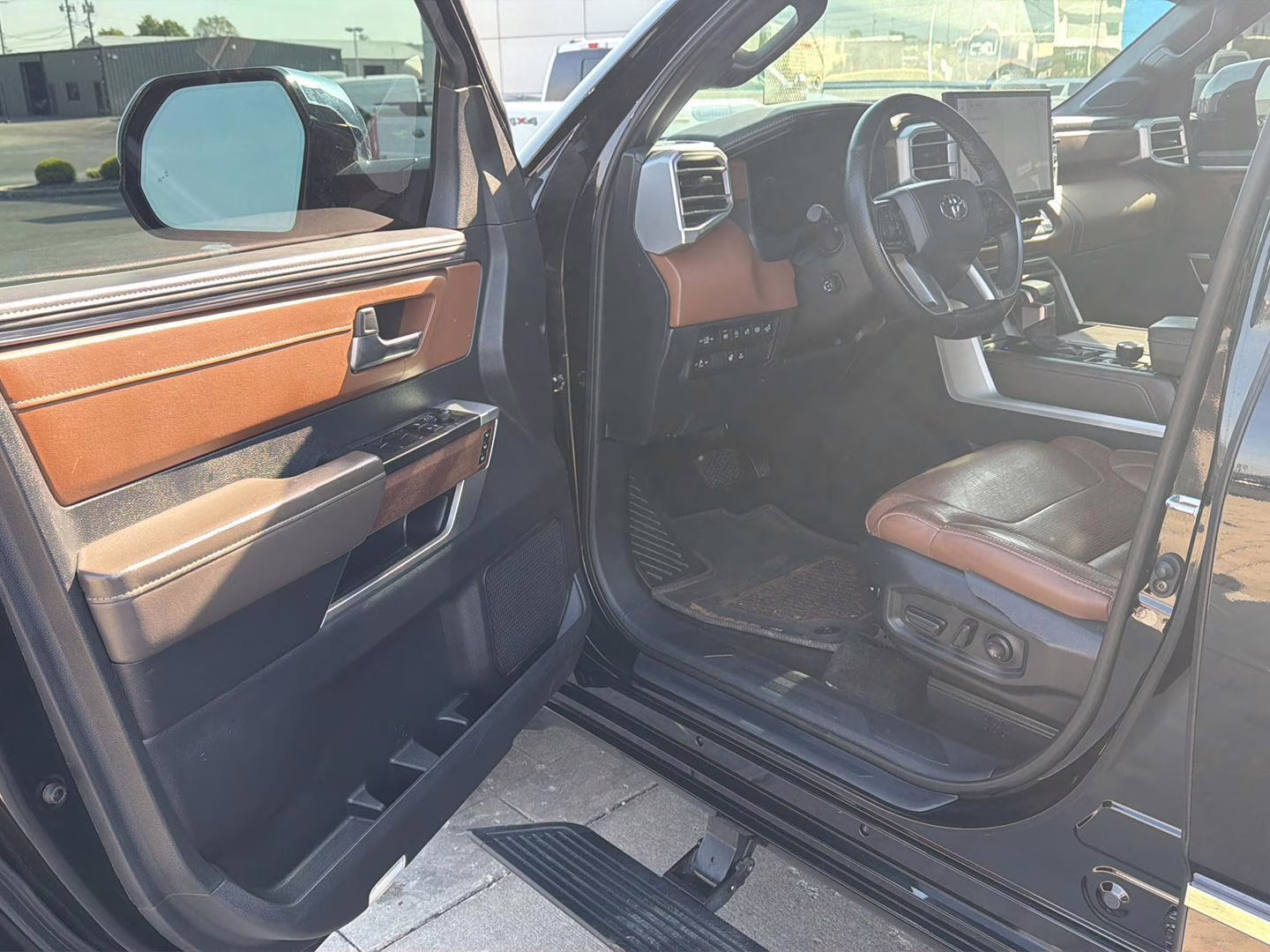 2023 Midnight Black Metallic Toyota Tundra 1794 Edition 4X4 Truck