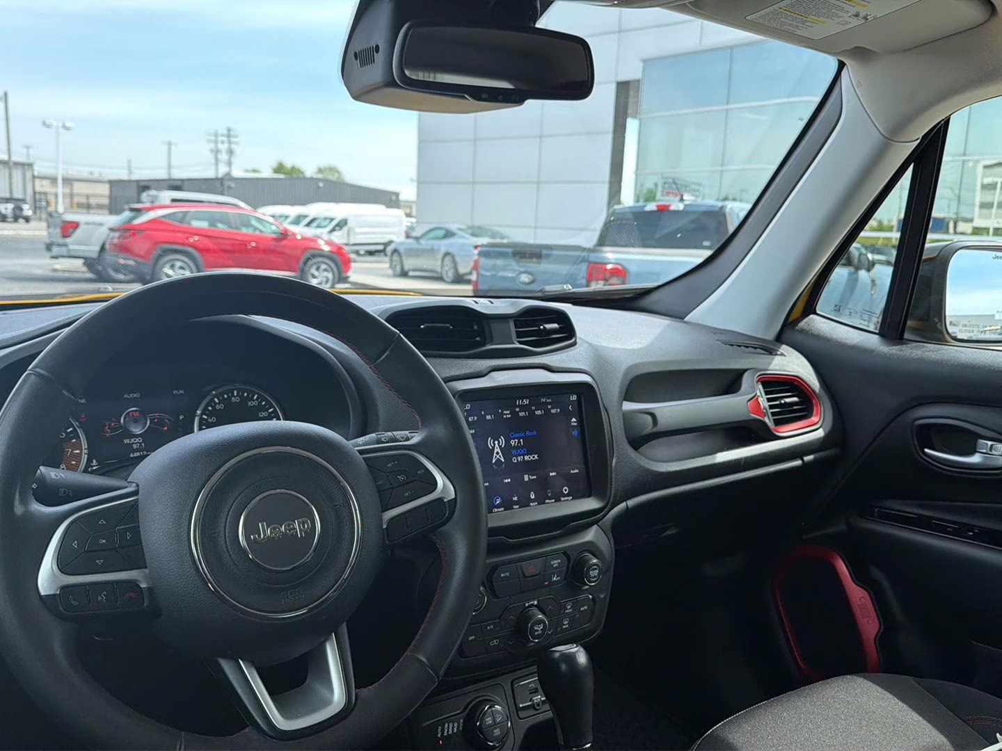 2023 Solar Yellow Clearcoat Jeep Renegade Trailhawk 4X4 SUV