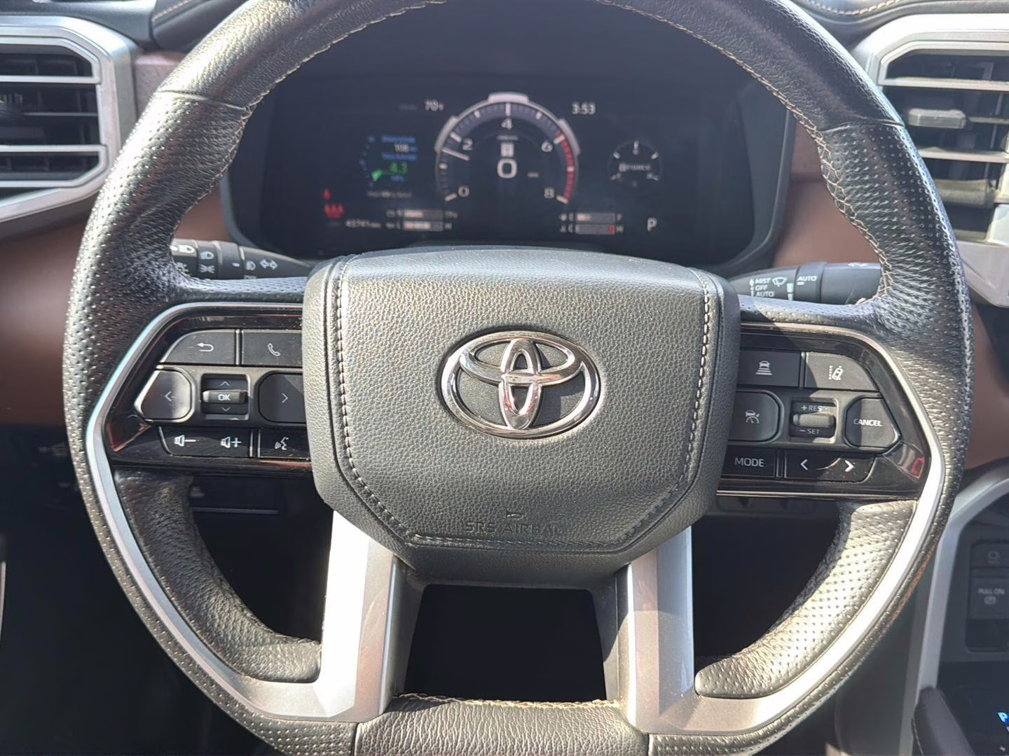 2023 Midnight Black Metallic Toyota Tundra 1794 Edition 4X4 Truck