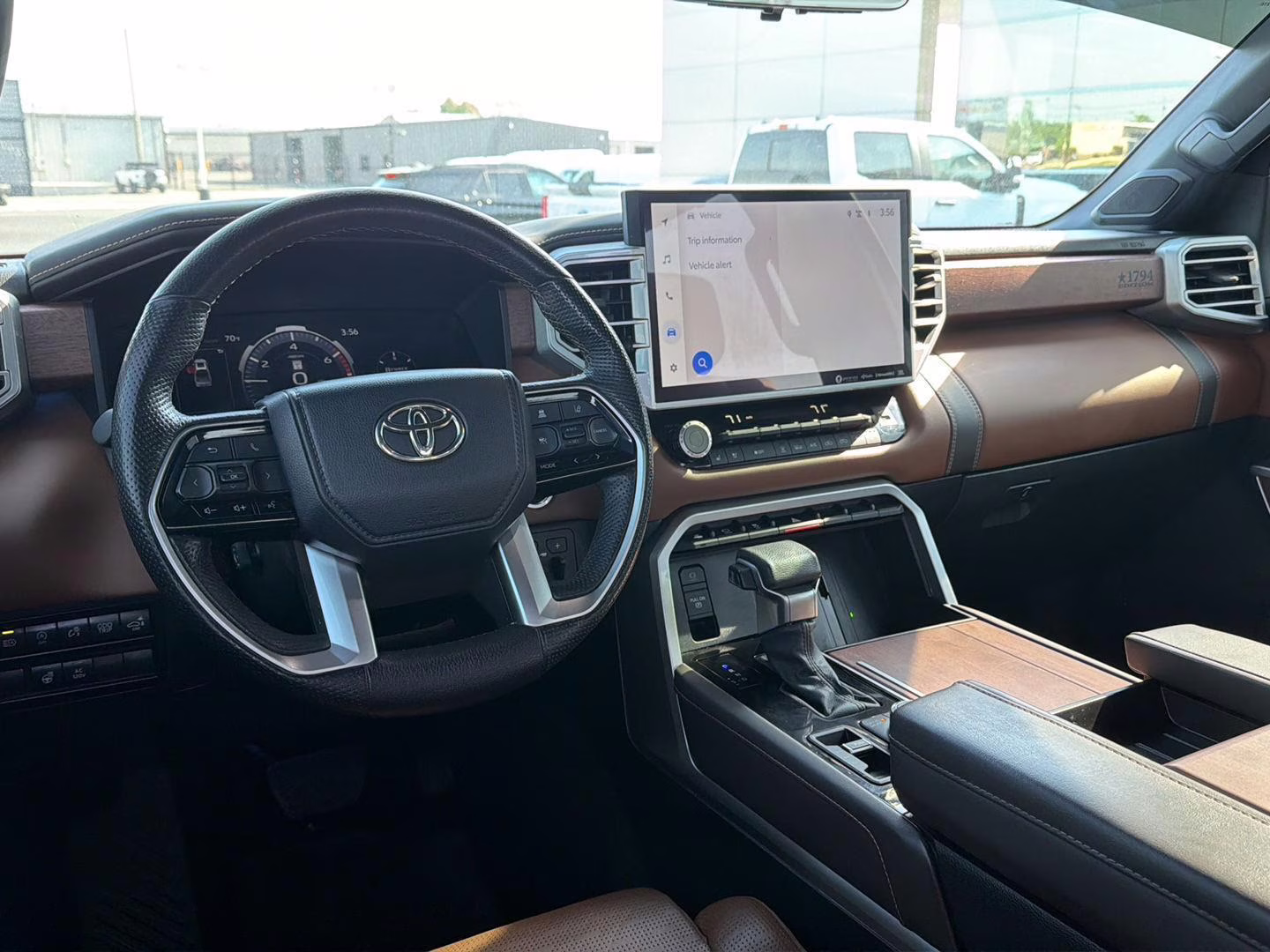 2023 Midnight Black Metallic Toyota Tundra 1794 Edition 4X4 Truck
