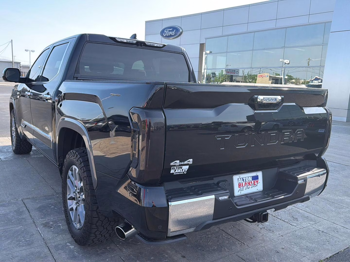 2023 Midnight Black Metallic Toyota Tundra 1794 Edition 4X4 Truck