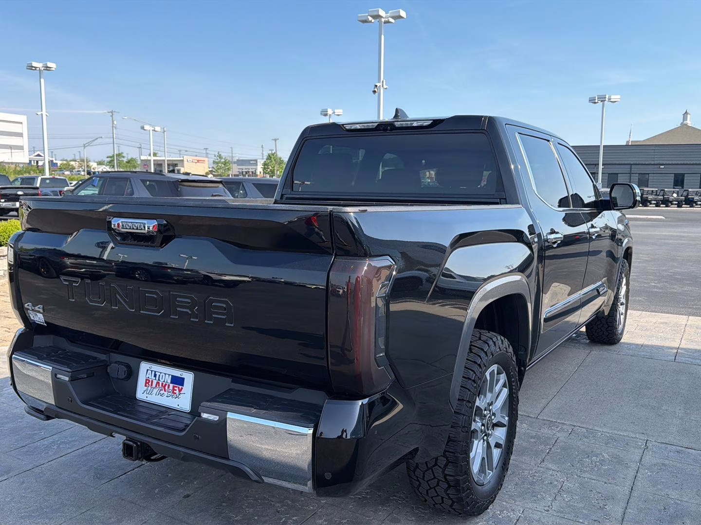 2023 Midnight Black Metallic Toyota Tundra 1794 Edition 4X4 Truck