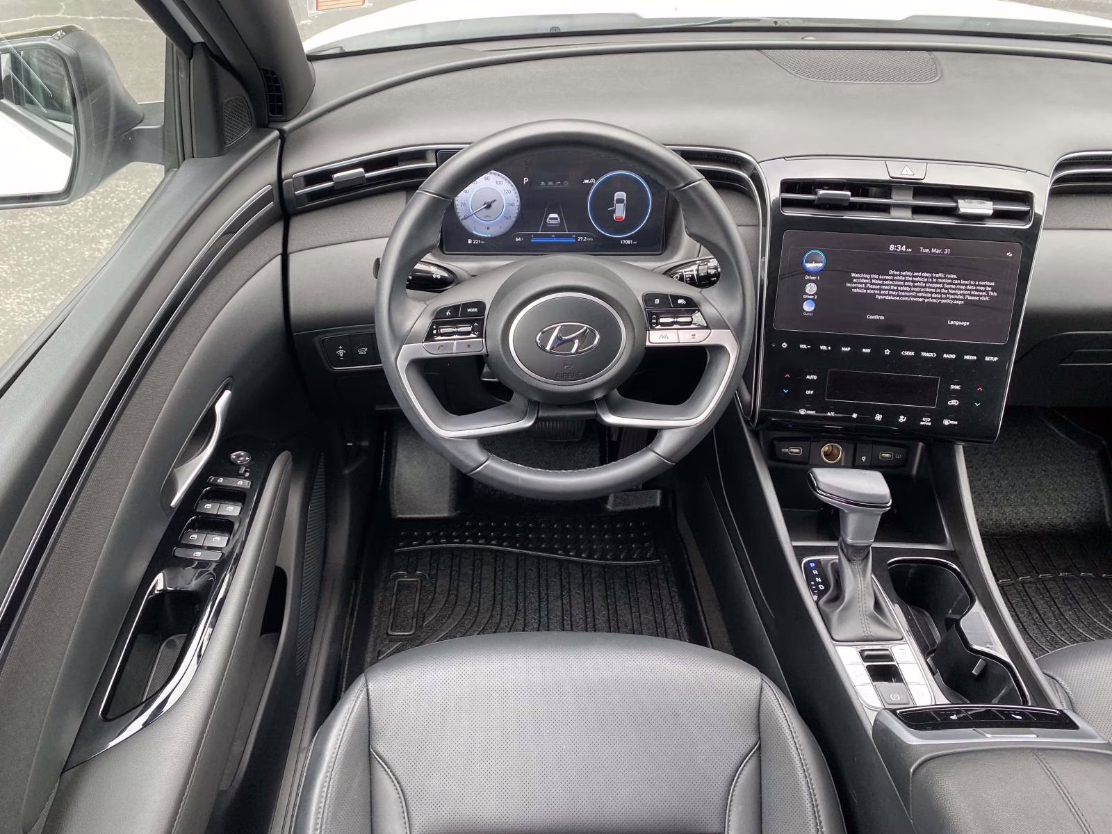 2024 White Pearl Hyundai Tucson XRT FWD SUV