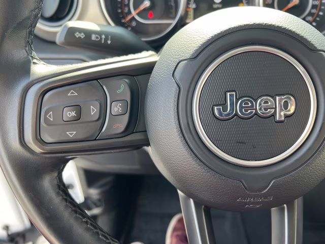 2021 Bright White Clearcoat Jeep Wrangler Unlimited Sport S 4X4 Convertible