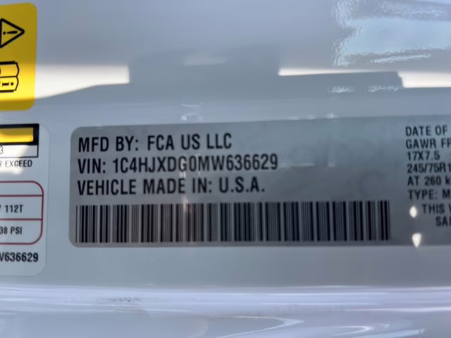 2021 Bright White Clearcoat Jeep Wrangler Unlimited Sport S 4X4 Convertible