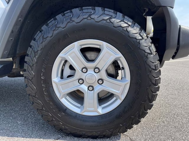 2021 Bright White Clearcoat Jeep Wrangler Unlimited Sport S 4X4 Convertible