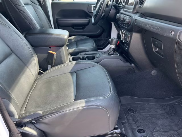 2021 Bright White Clearcoat Jeep Wrangler Unlimited Sport S 4X4 Convertible