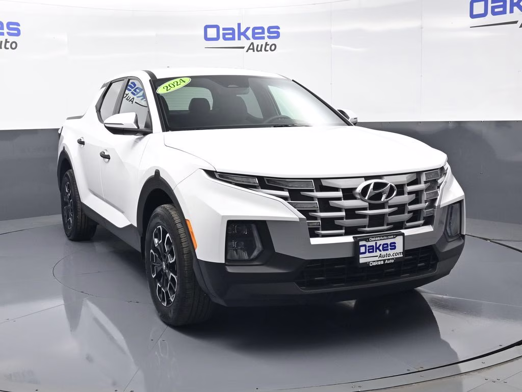 2024 Atlas White Hyundai Santa Cruz SEL AWD Truck